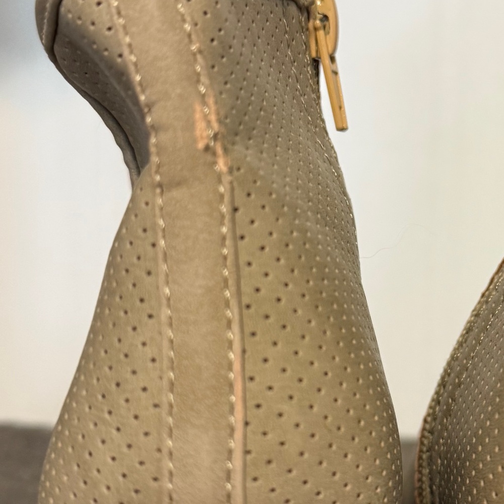 Tan Heeled Booties - Picture 5 of 8